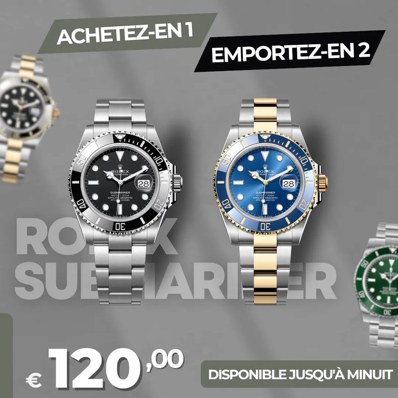 Rolex Submariner Date 40 mm [PAYERZ-EN 1, EMPORTEZ-EN 2] 