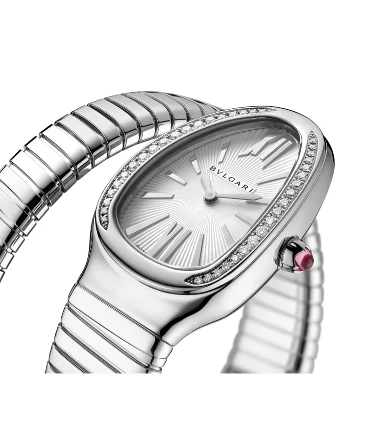 Montre Bvlgari Serpenti Tubogas Prata