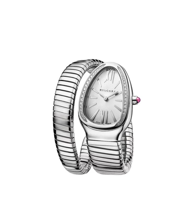 Montre Bvlgari Serpenti Tubogas Prata