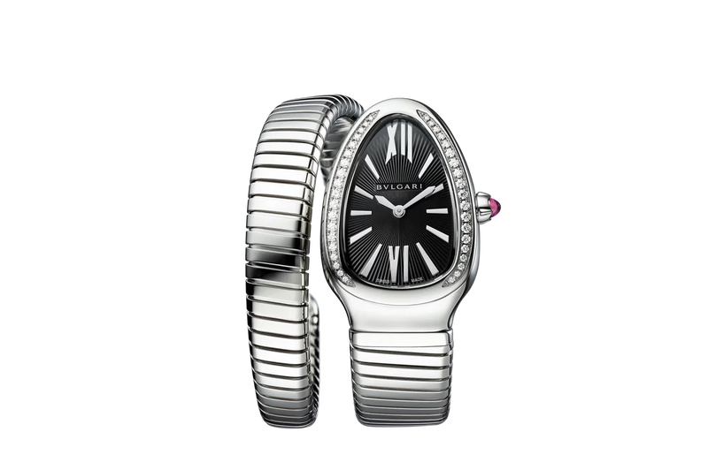 Montre Bvlgari Serpenti Tubogas Prata