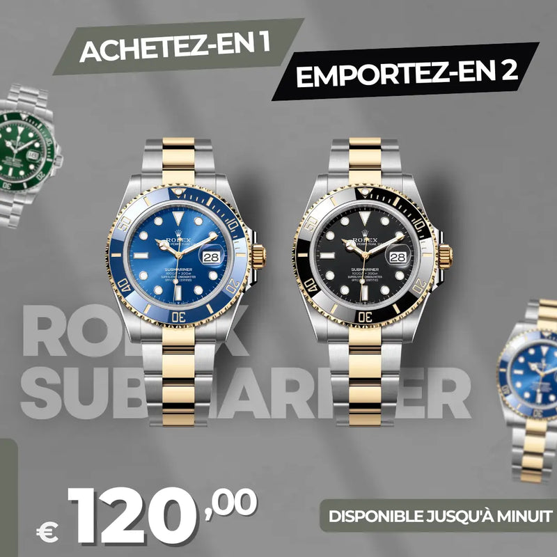 Rolex Submariner Date 40 mm [PAYERZ-EN 1, EMPORTEZ-EN 2] 