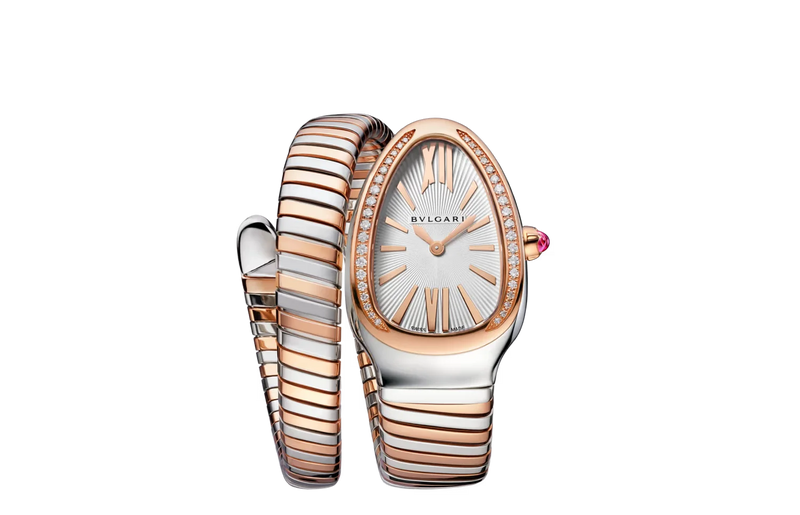 Montre Bvlgari Serpenti Tubogas Dual Rose