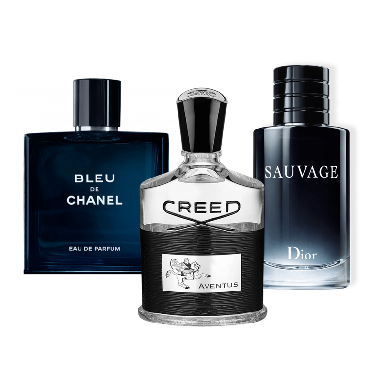 4 Parfums - Invictus, Aventus, Bleu de Chanel et Sauvage (BUY 2, GET 4)