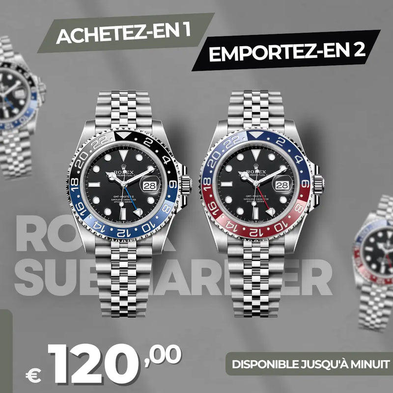 Rolex GMT Master II 41 mm [PAYERZ-EN 1, EMPORTEZ-EN 2] 