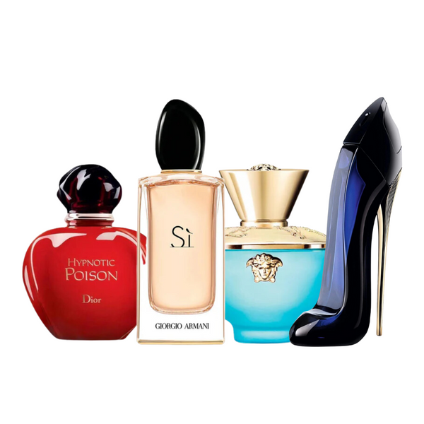 4 Parfums - Good Girl, Hypnotic Poison, SÌ et Dylan Turquoise (BUY 2, GET 4)