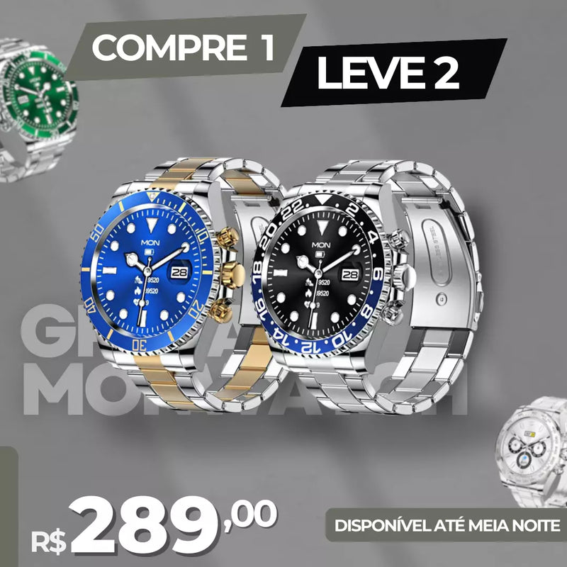 Relógio Greta MonWatch® - Montre personnalisée avec 40 fonctions [COMPRE 1 NIVEAU 2] 