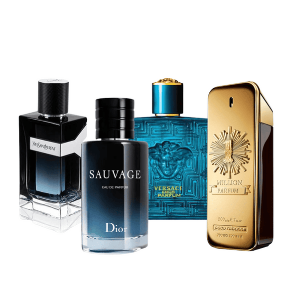 4 Parfums - 1 Million, Sauvage, Y Men et Eros (BUY 2, GET 4)