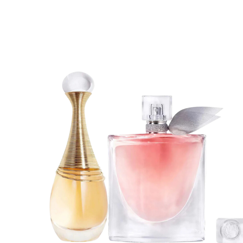 2 Parfums Dior J'ADORE et Lancôme LA VIE EST BELLE (Eau de Parfum) 