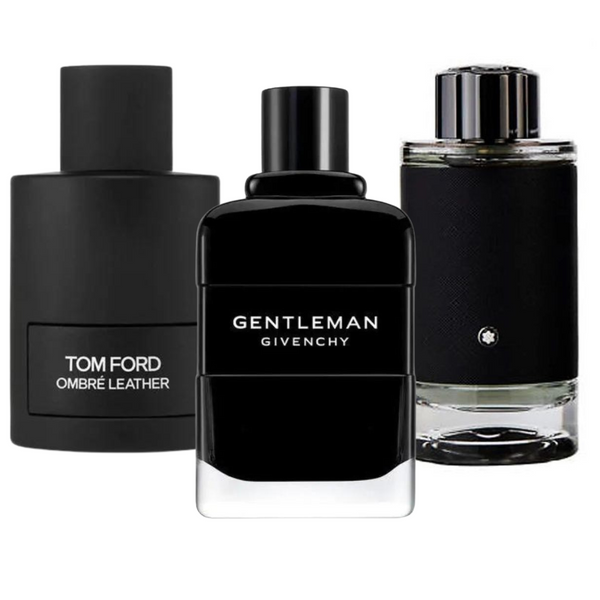 3 Parfums Tom Ford Ombre Leathere, Givenchy Gentleman, Montblanc Explorer (Eau de Parfum)