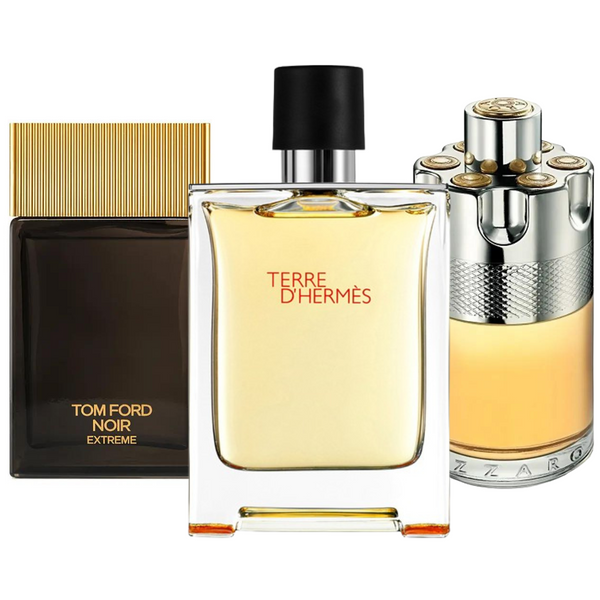 3 Parfums Terre d'Hermès, Azzaro Wanted , Tom Ford Noir Extrême (Eau de Parfum)