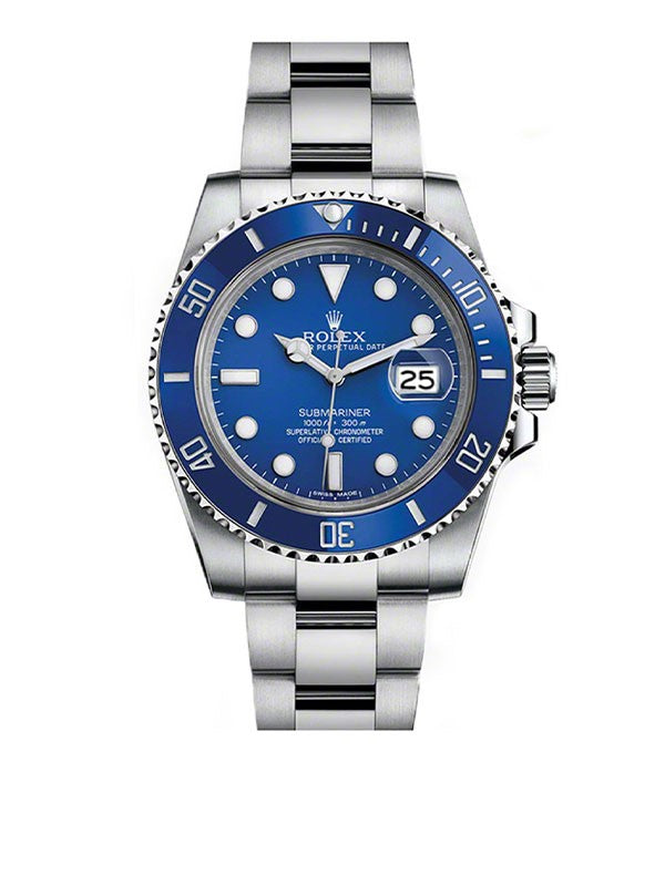 Relógio Rolex Submariner Date Bleu